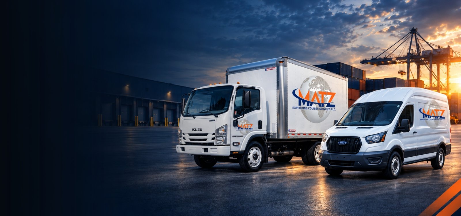 Client-supplied Matz commercial vehicle