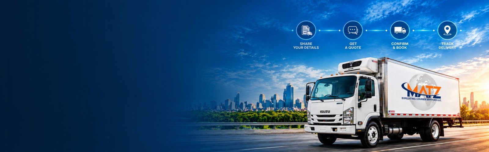 Request a commercial delivery quote